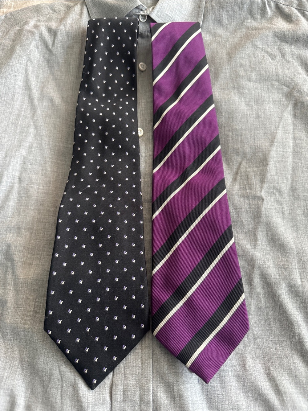 Ralph Lauren Purple Label - 2 men’s ties.